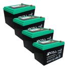 Bateria Nicoll 12V 16Ah Ciclo Profundo para Bicicleta Elétrica, Scooter, Moto Elétrica, Triciclo, Patinete, Cadeira de Rodas e Nobreak