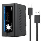 Bateria NP-F750T (F750/F770) Multifuncional Led e Saída USB Bateria NP-F750T (F750/F770) Multifuncional Led e Saída USB