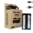Bateria NP F980 Com 10.000 Mah Para Leds, Cameras E Filmadoras