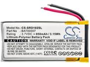 Bateria Packtalk 850mah 3,7v Srpt0102 Bat00007 Cs-srd102sl -