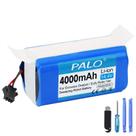 Bateria Palowextra 4000mAh 14,4V para Aspiradores Shark ION e RoboVac Eufy