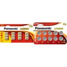 Batería Panasonic CR2 3V Paquete de 12 y Batería de Botón CR2032 3V Paquete de 10