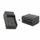 Bateria Para Led E Filmadoras Np-f970 + Carregador Bivolt