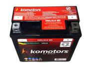 Bateria para Moto com 5,5 Ah - Komotors do Brasil - KB5,5LV-BS Bateria para Moto com 5,5 Ah - Komotors do Brasil - KB5,5LV-BS