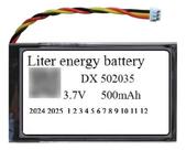 Bateria Para Mouse Ajazz 139 Pro 500mah Com Conector