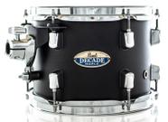 Bateria Pearl Decade Maple Satin Slate Black Lacquer 22,8,10,12,14,16 com Caixa (Shell Pack)