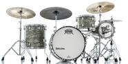 Bateria Pearl President Deluxe Desert Ripple com Bumbo 22, Tom 13 e Surdo 16 (Shell Pack)
