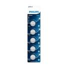 Bateria Philips do Tipo Moeda Cr2032 3v Lítio com Pack 5 Unidades Cr2032p5b/59