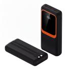 Bateria Portatil 20000mAh 33W Power Bank Cabos Fixados