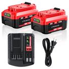Batería POWTREE CMCB206 20V 7Ah Paquete de 2 con Cargador