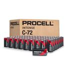 Bateria PROCELL Intense C Cell Alcalina de 1,5 V (pacote com 72)