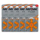 Bateria Rayovac 13 Preço Kit 30 Pilhas Auditivas PR48 30 Unidades Barato