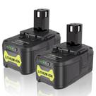 Bateria REACELL RB18L50 18V 6,0 Ah de íon de lítio, pacote com 2 unidades