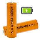 Bateria Recarregável 14500 3.7V 5000mAh Longa Duração para Aparelhos Eletrônicos