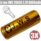 Bateria Recarregável 26650 3,7v 5200mAh Jws Original.