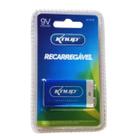 Bateria Recarregável 9 Volts Knup 9v 450mah Original