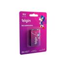 Bateria Recarregável 9v Elgin Cartela Com 01 Unidade