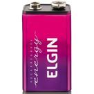Bateria Recarregável 9V Energy 250mAh de Potência 8215 Elgin