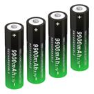 Bateria recarregável de íon de polímero de lítio 18650 3,7 V 4 unidades