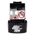 Bateria Recarregável De Li-ion 12 V Makita Bl1014 - Makita