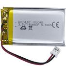 Bateria recarregável de polímero de íon de lítio 1600mAh 3,7V