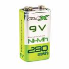 Bateria Recarregável FLEX GOLD 9V 280 mAh Blister com 1 unidade - 7952 - Flexgold Bateria Recarregável FLEX GOLD 9V 280 mAh Blister com 1 unidade - 7952 - Flexgold