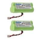 Bateria recarregável Kastar AAA 3,6 V 1000 mAh, pacote com 2 unidades