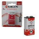 Bateria recarregavel mox 9v mo9v32 Bateria recarregavel mox 9v mo9v32