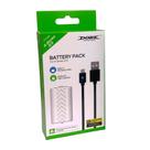 Bateria Recarregável Para Controle X box Series + Cabo USB 3 Metros C/LED Branco Bateria Recarregável Para Controle X box Series + Cabo USB 3 Metros C/LED Branco
