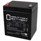Bateria recarregável SLA AGM Bateria Mighty Max ML5-12F2 12V 5AH
