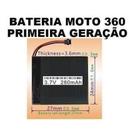 Bateria Relógio relogio Moto 360 280mah