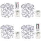 Bateria remota String Light Albelt, pacote com 4 unidades, 10 m, 100 LED