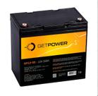 Bateria selada 12v 55ah getpower vrla agm
