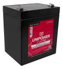 Bateria Selada 12v 5ah Chumbo Ácido Vrla Up1250 Unipower