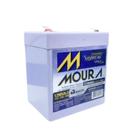 Bateria Selada 12V 5ah Moura Vrla Agm - Alarme, Nobreak