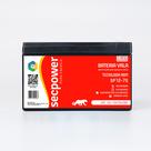 BATERIA SELADA 12V 7AH VRLA AGM Sec Power - Nobreak (ups), Alarme, Sistema de Segurança
