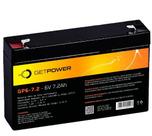 BATERIA SELADA 6V 7,2ah GETPOWER VRLA AGM BATERIA SELADA 6V 7,2ah GETPOWER VRLA AGM