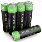 Bateria solar AA recarregável 1600mAh 1,2V Ni-MH para exterior
