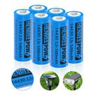 Bateria solar recarregável Henreepow LiFePO4 14430 3,2V 500mAh