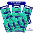 Bateria Sony 364 Sr621sw 40 Unidades Original Relógio