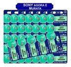 Bateria Sony 377 Sr626sw 40 Unidades Original Relógio Bateria Sony 377 Sr626sw 40 Unidades Original Relógio