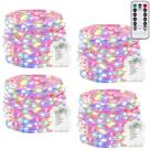 Bateria String Lights BHCLIGHT 4x20 pés 240LED, controle remoto multicolorido Bateria String Lights BHCLIGHT 4x20 pés 240LED, controle remoto multicolorido