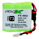 Bateria telefone s/fio 3,6v flex 300ma ni-mh aaa flex