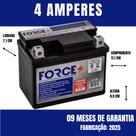 Bateria Titan 125 Biz 100 4 amperes Force Moto Honda CG 125 Titan Pop 100 Envio Imediato