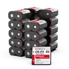Bateria TQTHL CR-P2 6V 2000mAh de Lítio Pacote com 20