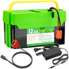 Bateria UNIKARO 24V 12Ah de íon-lítio para carros elétricos infantis