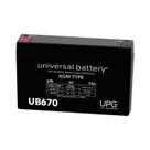 Bateria UPG UB670 6V 7Ah Chumbo-ácido selado 9x4x16cm