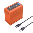 Bateria USB-C de substituição SMALLRIG 10500mAh para Sony NP-F970