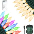 Bateria USB String Lights Green Convenience 10m 100 LED Timer