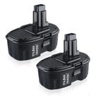 Bateria VANON DC9096 18V 4800mAh Ni-MH, pacote com 2 unidades